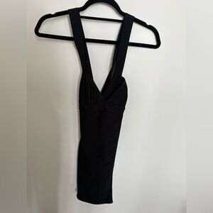 Herve Leger x Forever 21 Black Dress